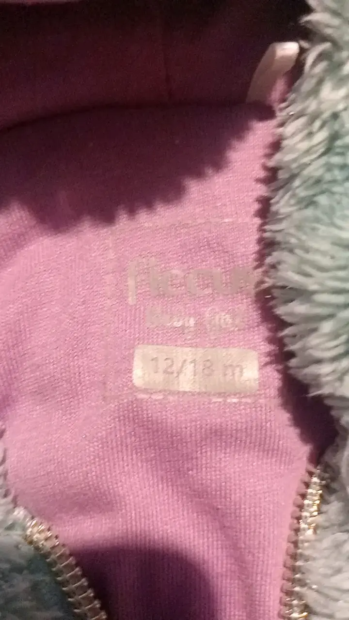 Chaqueta de peluche para niña 12-18 meses - 4