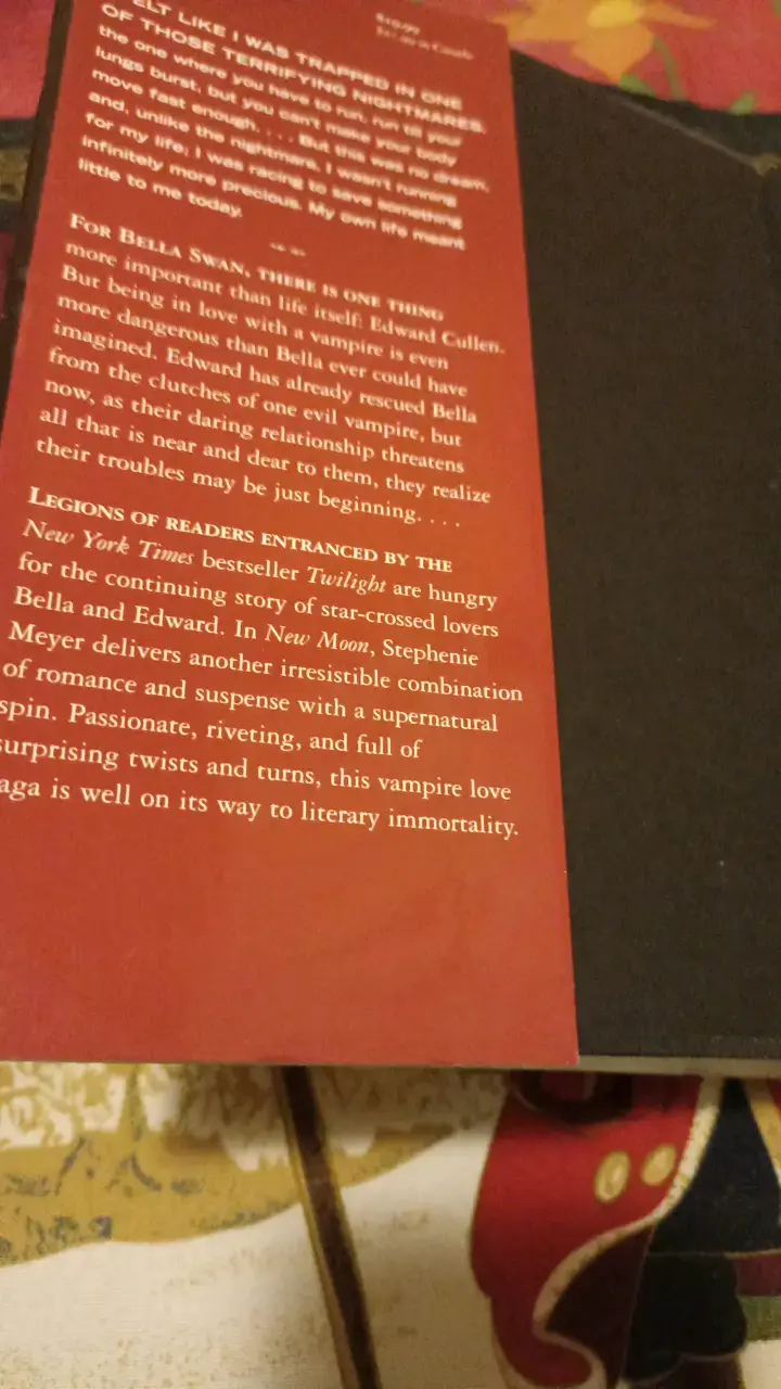 Libro 'New Moon' de Stephenie Meyer en buen estado - 2