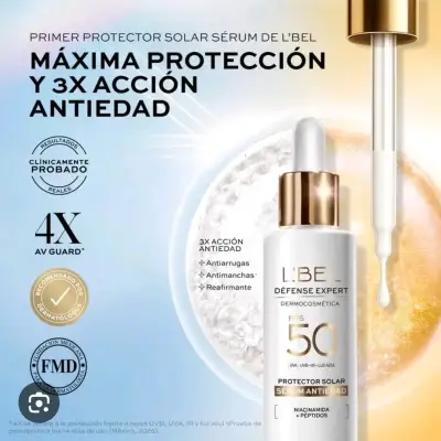 Protector Solar Sérum Antiedad L'Bel FPS 50 - miniatura 3