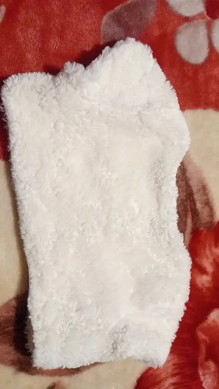 Chaleco de Peluche Blanco para Niña Little Lass - 4