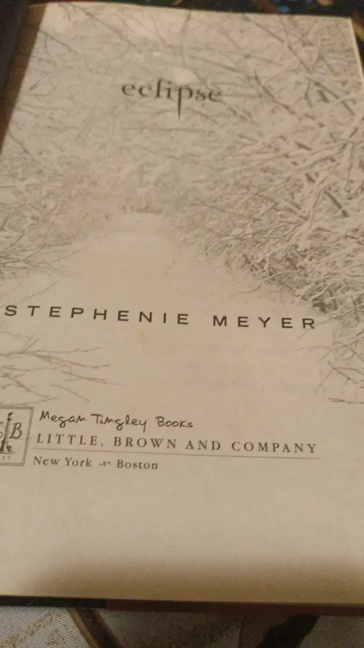 Libro Eclipse de Stephenie Meyer en buen estado - 3