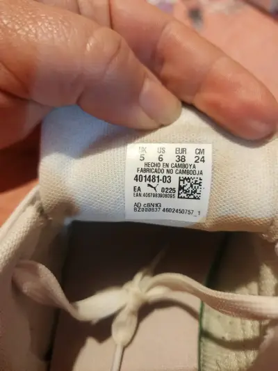 Zapatillas deportivas blancas Puma para mujer - miniatura 4