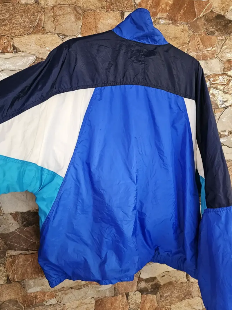 Chaqueta cortaviento Nike azul vintage - 2