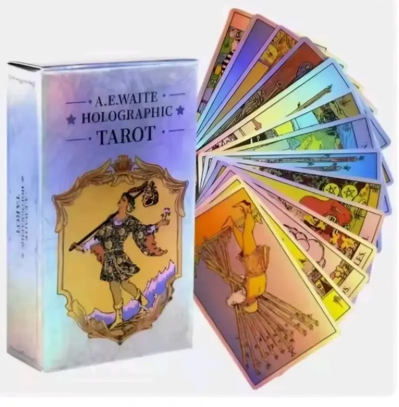 Tarot holográfico A.E. Waite con caja