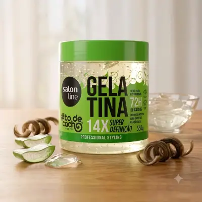 Gelatina para cabello rizado Salon Line 550g - miniatura 1