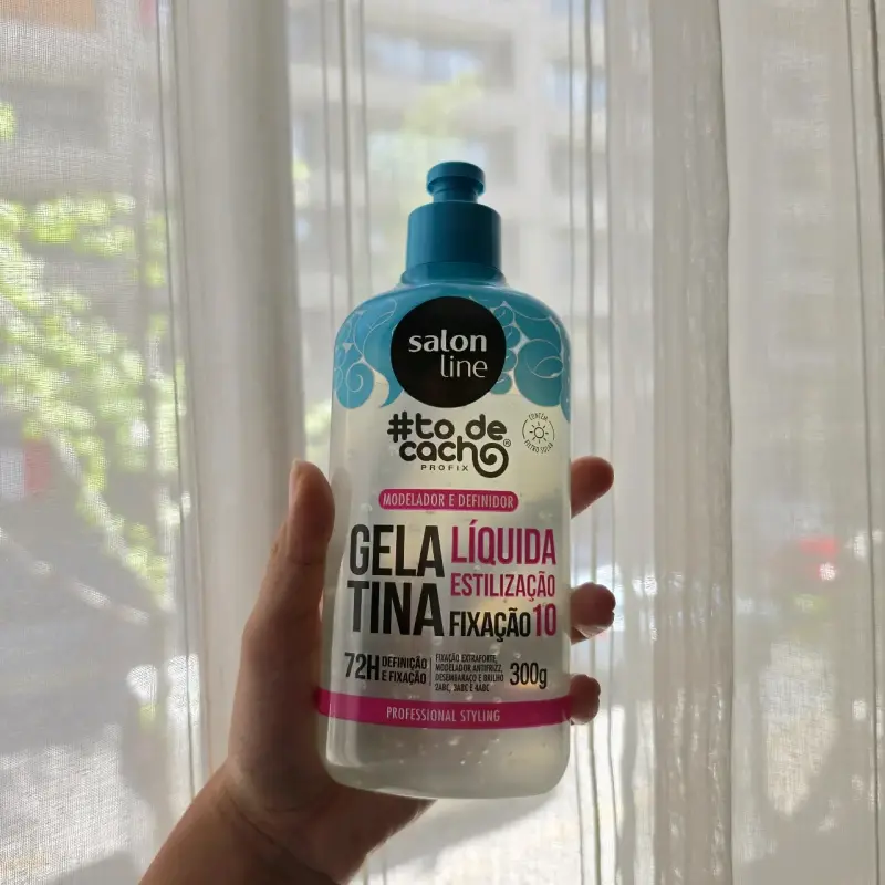 Gelatina Líquida Salon Line para Rizos