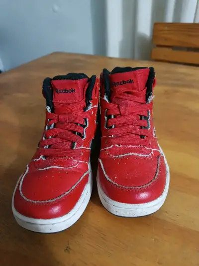 Zapatillas deportivas rojas para niños Reebok - miniatura 3