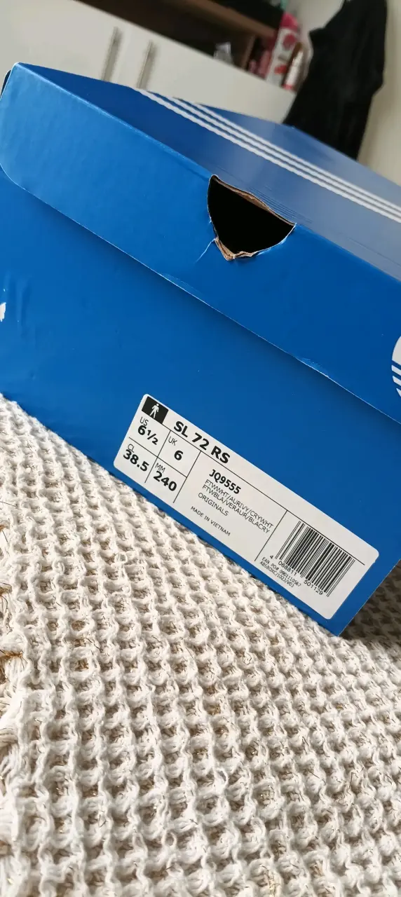 Adidas SL 72 RS blancas y verdes - 5