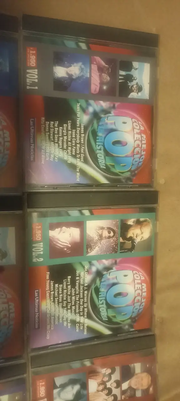 Colección de CDs La Mejor Música Pop de la Historia - 2