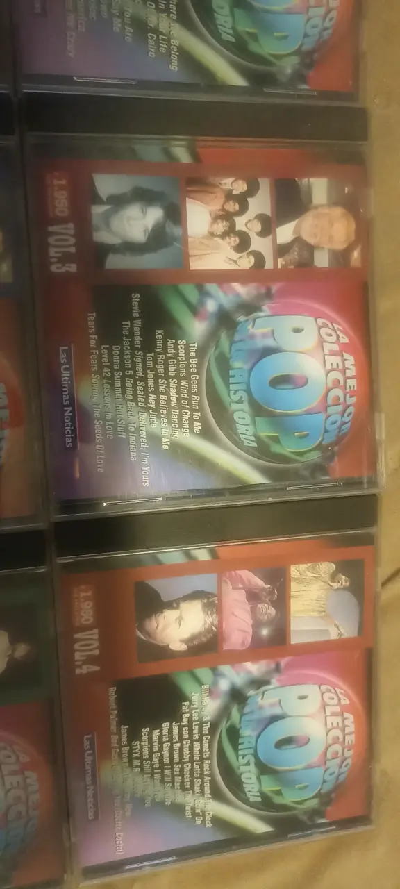 Colección de CDs La Mejor Música Pop de la Historia - 3