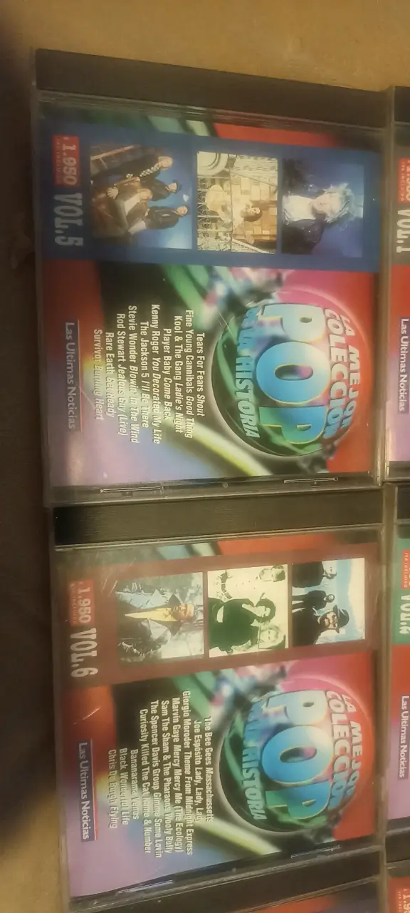 Colección de CDs La Mejor Música Pop de la Historia - 4