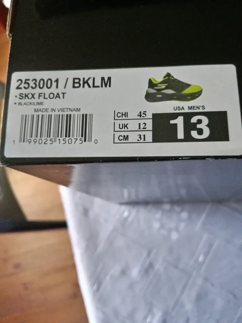 Zapatillas deportivas Skechers SKX Float negro lima - 2