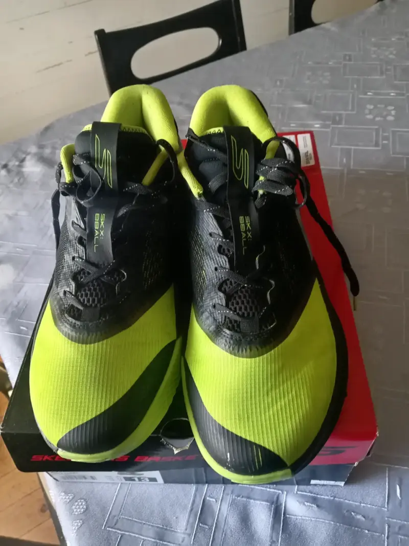Zapatillas deportivas Skechers SKX Float negro lima - 4