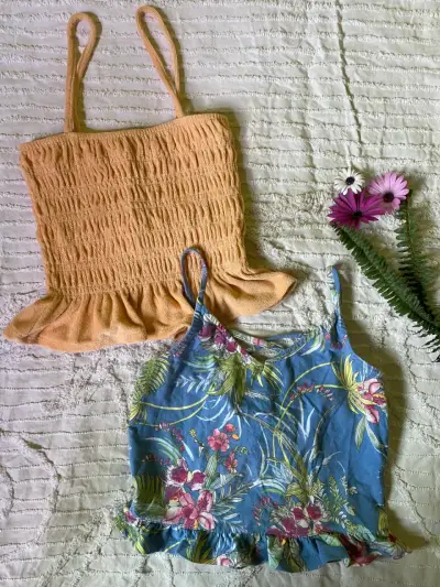 Conjunto de polera tejidos y estampados para mujer - miniatura 2