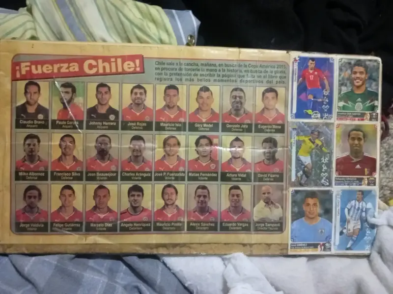 Álbum de fútbol Copa América 2015 Chile - 2