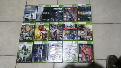 Lote 15  juegos Xbox 360 Variados - miniatura 1