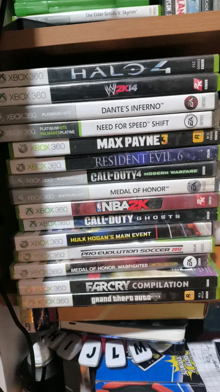 Lote 15 juegos Xbox 360 Variados - 2