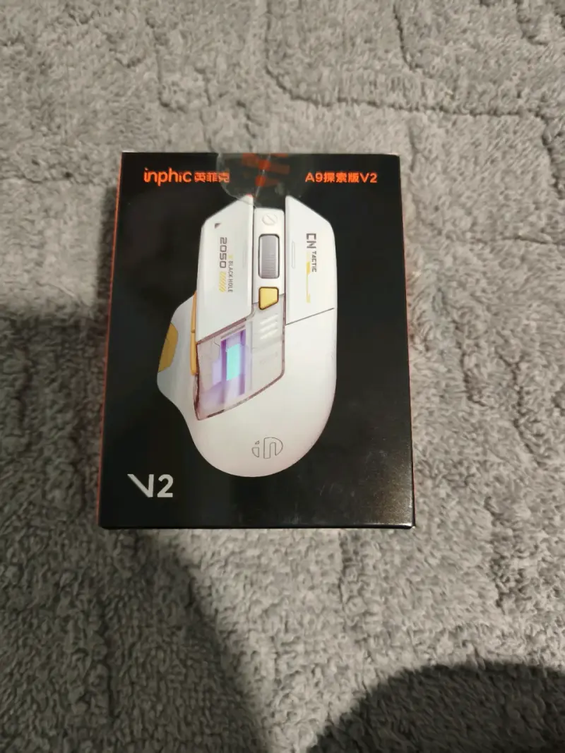 Mouse Gamer Inalámbrico Inphic A9 V2 RGB - 1