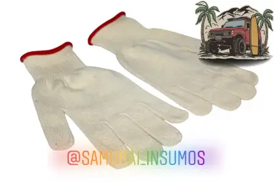 Guantes Pigmentados Trabajo Talla Xl Algodón Total - miniatura 2