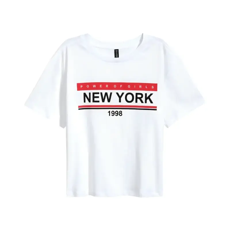 Polera Mujer H&M Divided Talla S Blanca - 1