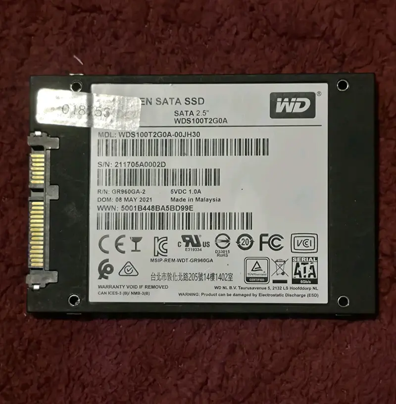 Disco SSD WD Green 1TB SATA - 2