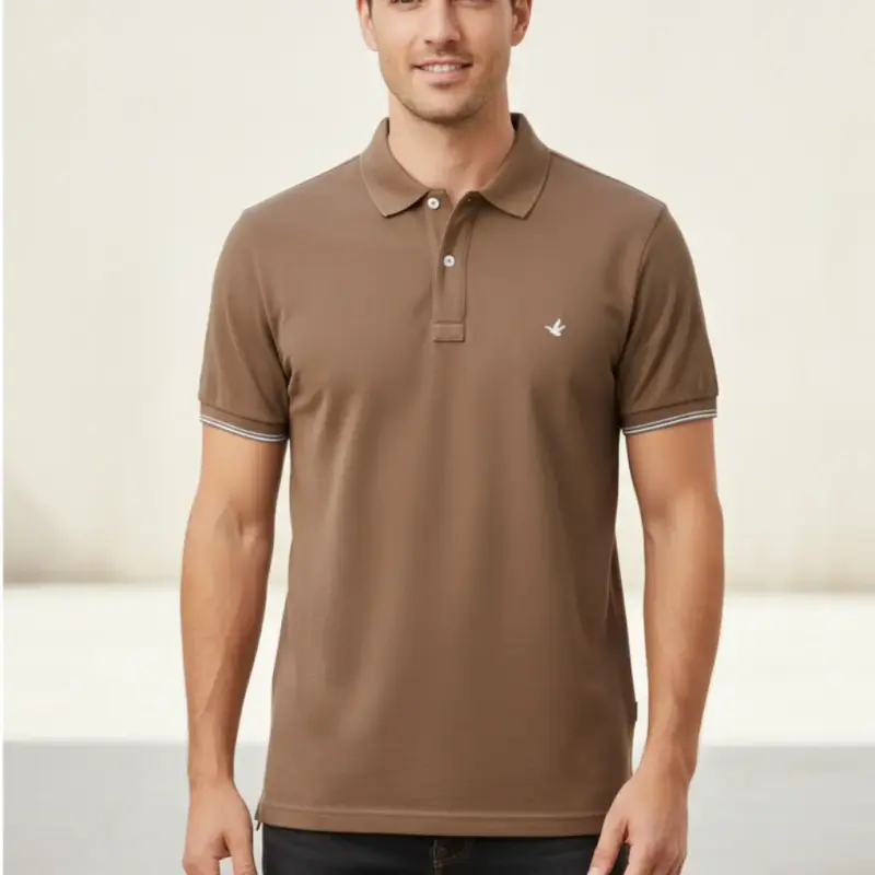 Polera Hombre Polo Café After for Men Talla M - 3
