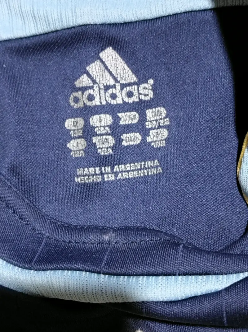 Camiseta Adidas de la Selección Argentina Azul - 1