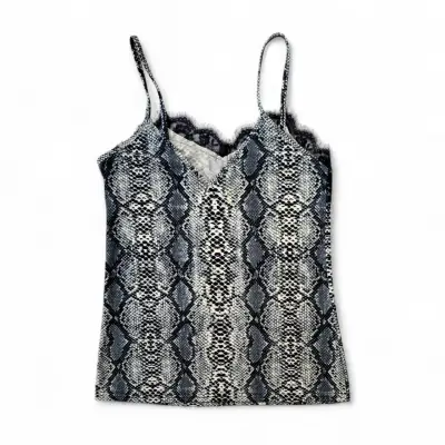 Polera Mujer Top Lencero Animal Print Talla M - miniatura 2