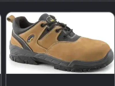 Zapatos de seguridad Treck color beige y negro - miniatura 3