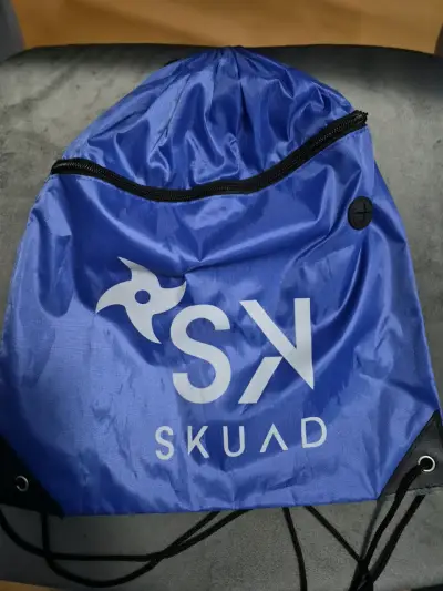Bolsa de Cuerda Azul Skuad - miniatura 1