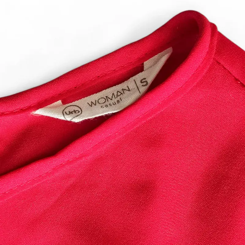 Blusa Mujer Urb Woman Talla S Rojo - 3
