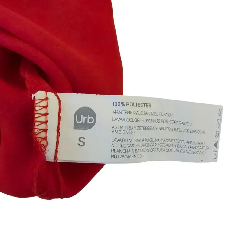 Blusa Mujer Urb Woman Talla S Rojo - 4