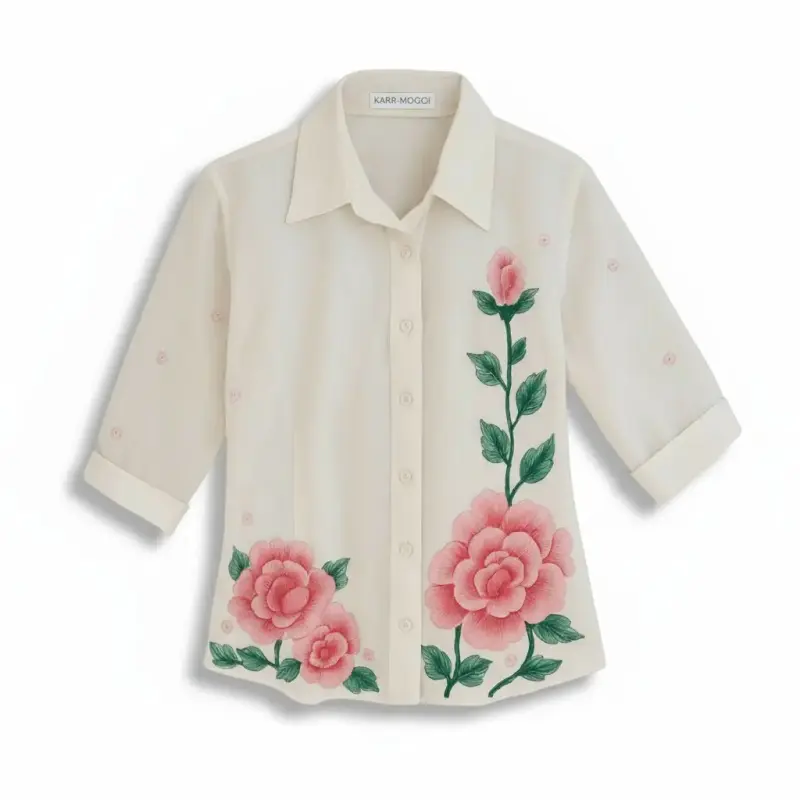 Blusa Mujer Blanca Marie Mercié Talla XS - 1