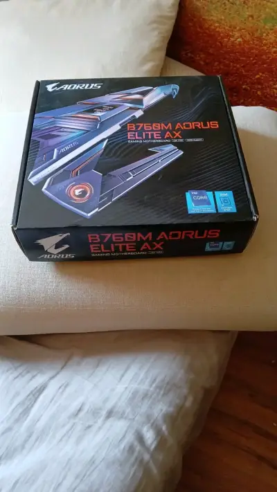Placa Madre AORUS B760M AORUS ELITE AX para Gaming - miniatura 1
