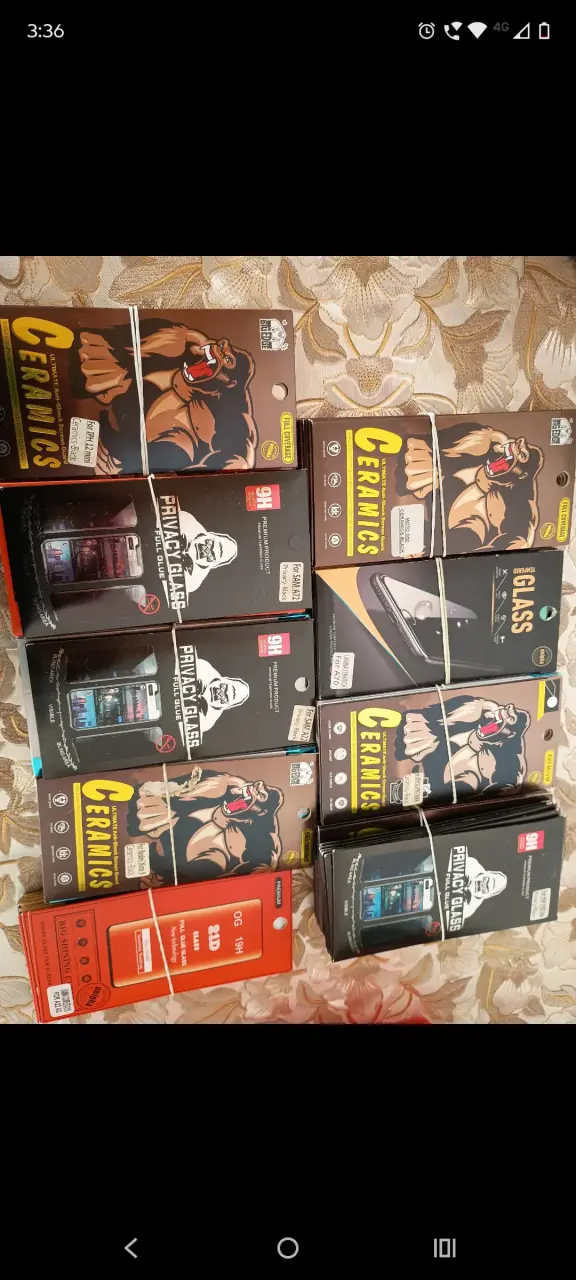 Protectores de Pantalla y Fundas para Celulares - 1