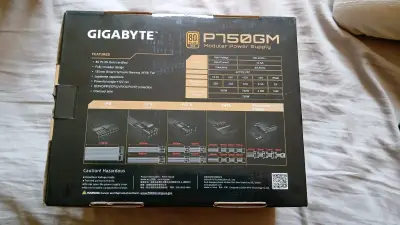 Fuente Modular Gigabyte P750GM 750W 80 Plu - miniatura 3