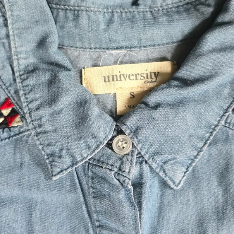 Blusa Mujer Camisa University Club - Talla S - 3
