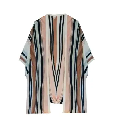 Cárdigan Mujer Ver Talla L Rayas - miniatura 1