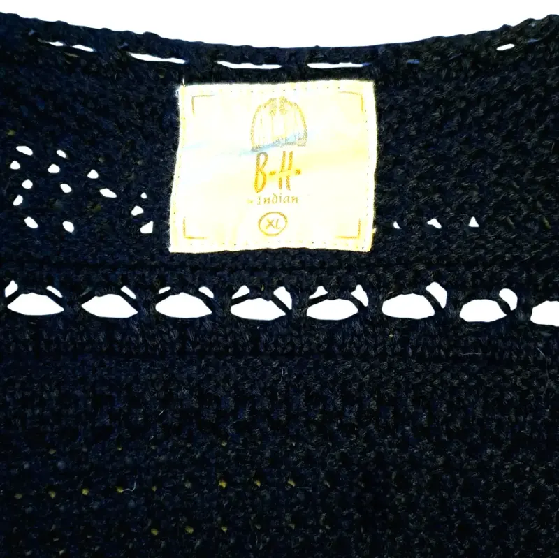 Cárdigan Mujer B·H by Indian Talla XL Azul Marino - 5