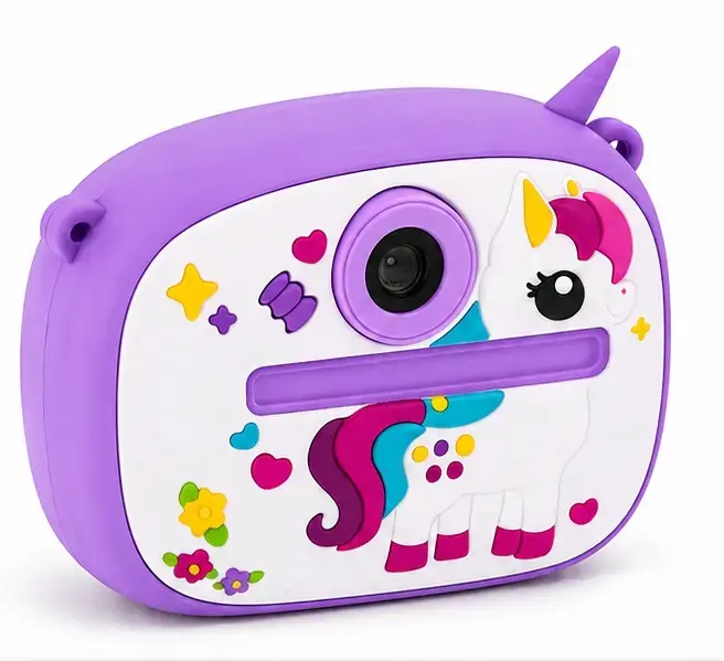 Cámara infantil de juguete diseño unicornio - 1