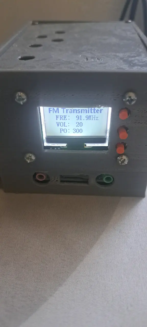 Transmisor FM con antena y cable 7w - 2