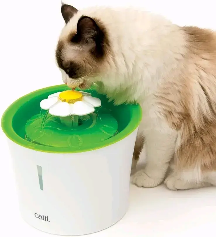 Fuente bebedero para gatos Catit 3L con filtro - 1