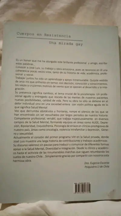 Libro 'Cuerpos en Resistencia' de José Luis Díaz D. - miniatura 3