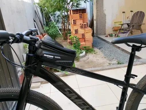 Bolso para bicicleta con soporte de celular Takezero - 2