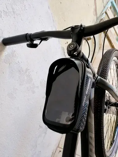 Bolso para bicicleta con soporte de celular Takezero - 3