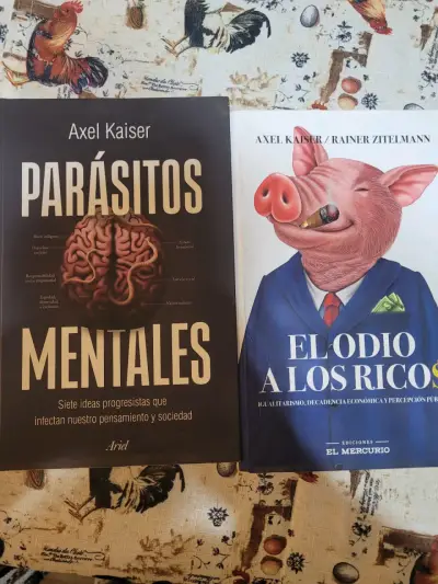 Libros 'Parásitos Mentales' y 'El Odio a los Ricos' de Axel Kaiser - miniatura 1