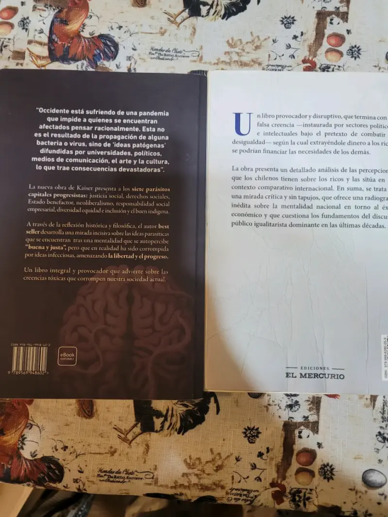 Libros 'Parásitos Mentales' y 'El Odio a los Ricos' de Axel Kaiser - 2