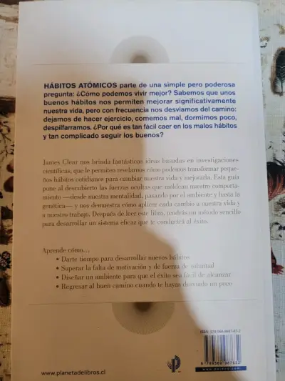 Libro Hábitos Atómicos de James Clear - miniatura 2
