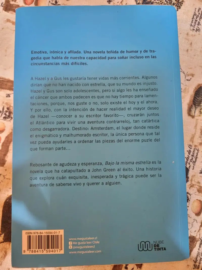 Libro 'Bajo la Misma Estrella' de John Green - 2
