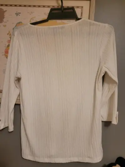 Polera blanca magriffe - miniatura 3
